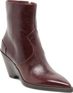 Dolce Vita Ashtin Leather Wedge Bootie