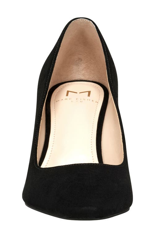 Marc Fisher Ltd Varla Block Heel Pump In Blk02