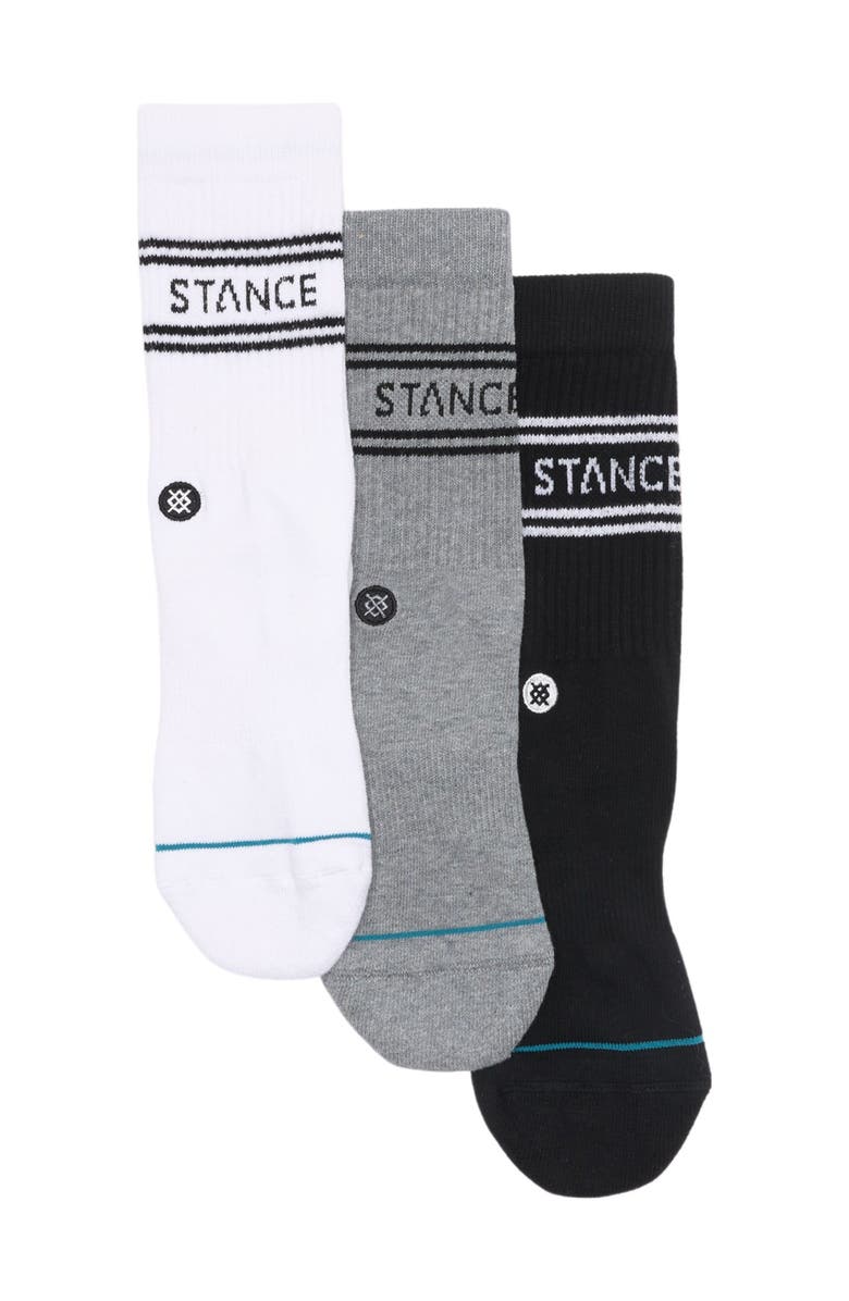 Stance Basic Crew Socks - Pack of 3, Main, color, Multi