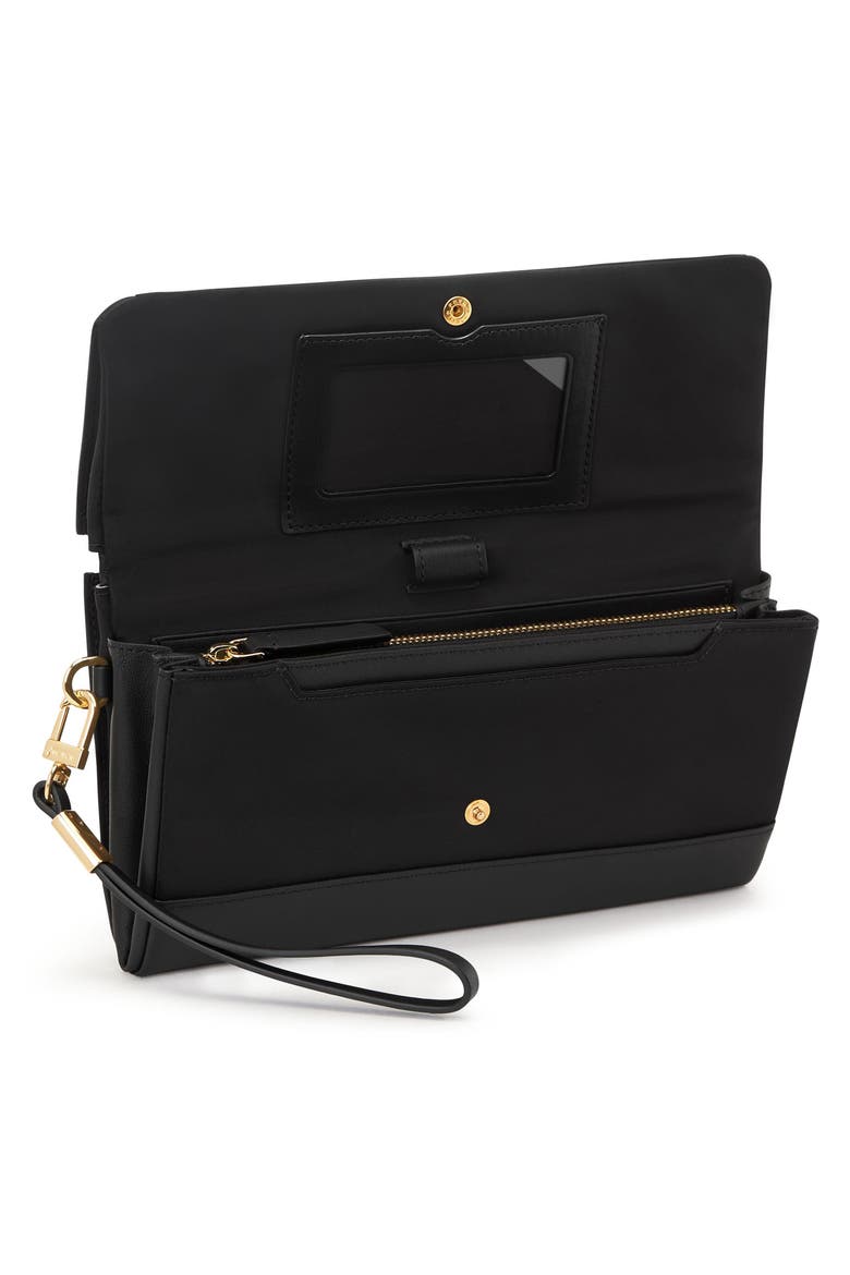 Travel Wallet, Alternate, color, BLACK/ GOLD