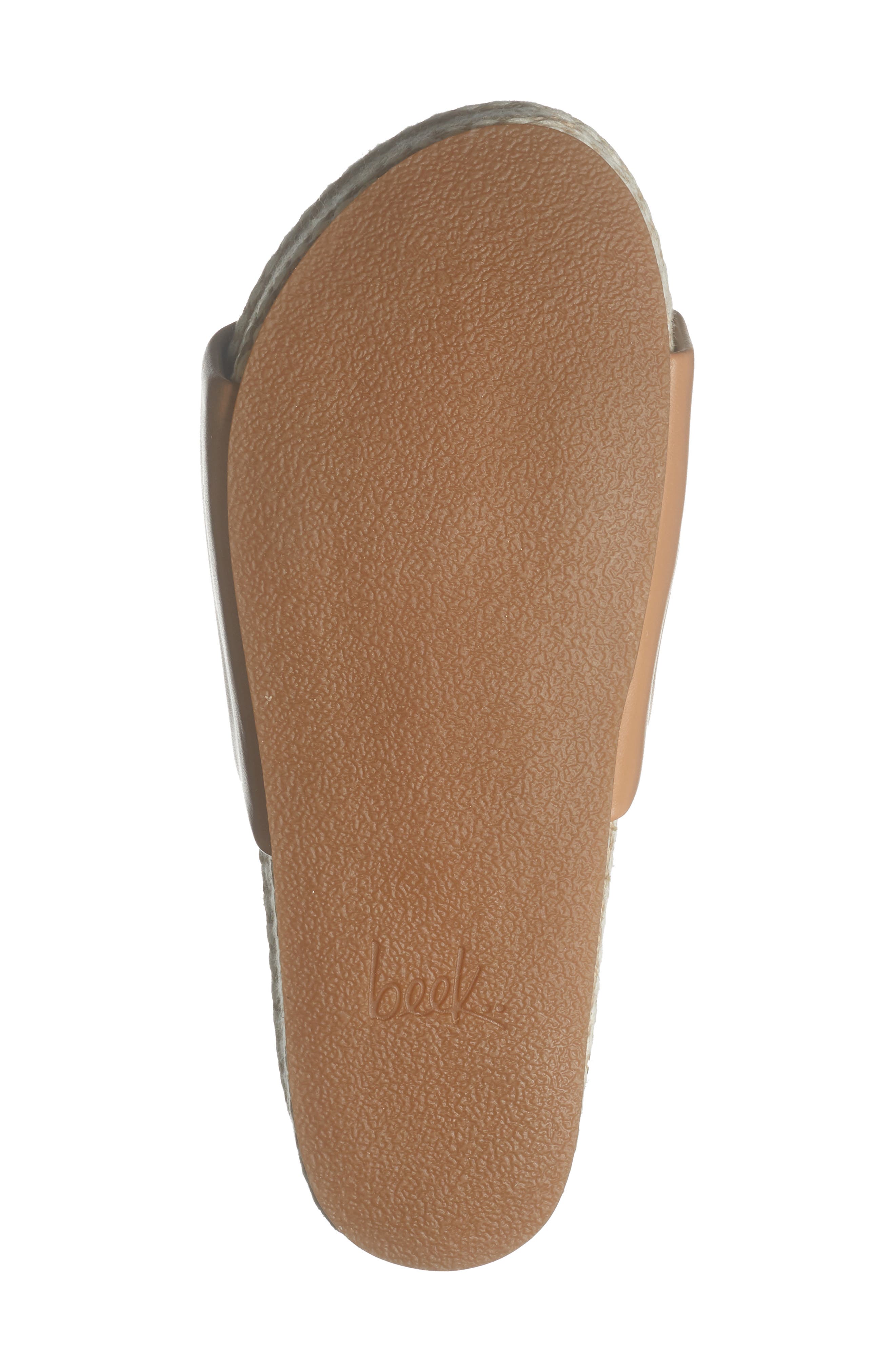 Beek Albatross Platform Sandal, Alternate, color, Honey