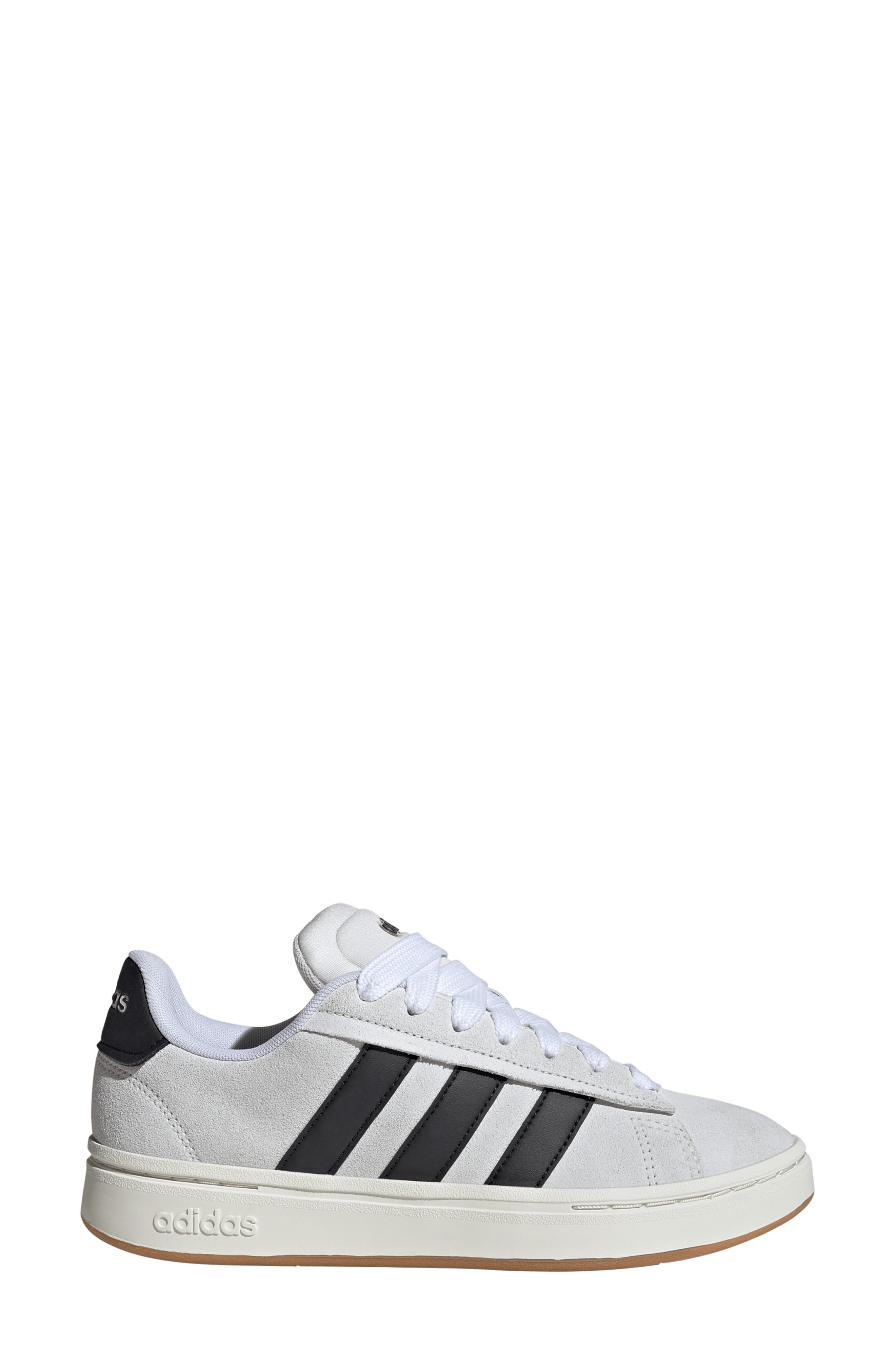 adidas Grand Court Alpha Platform Sneaker, Alternate, color, White/ Black/ Off White
