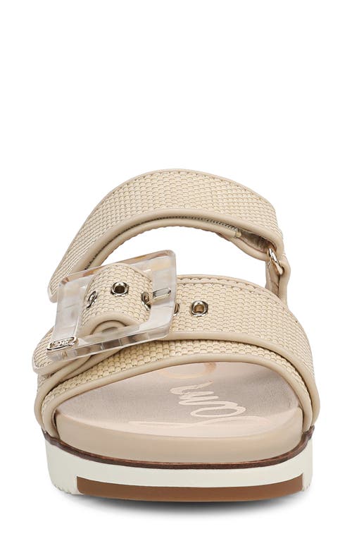 Sam Edelman Adrianna Two-strap Sandal In Sand Multi