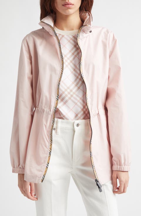 Blackpool Contrast Jacket with Stowaway Hood