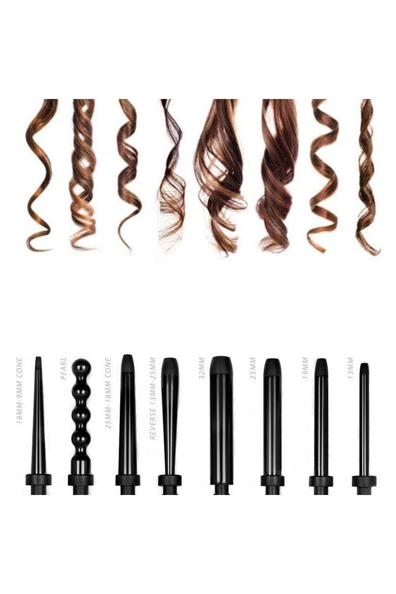 Octowand 8-in-1 Curling Wand, Alternate, color, no color