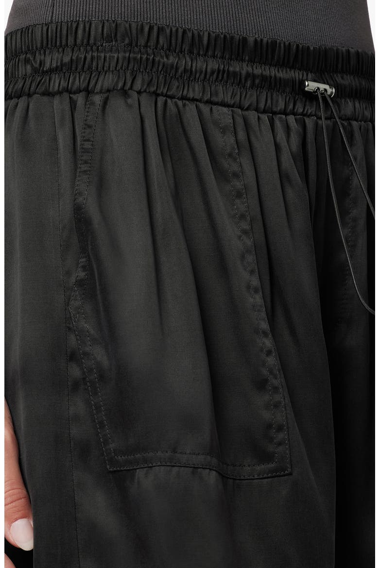 Haute Utility Cargo Shorts, Alternate, color, JET BLACK