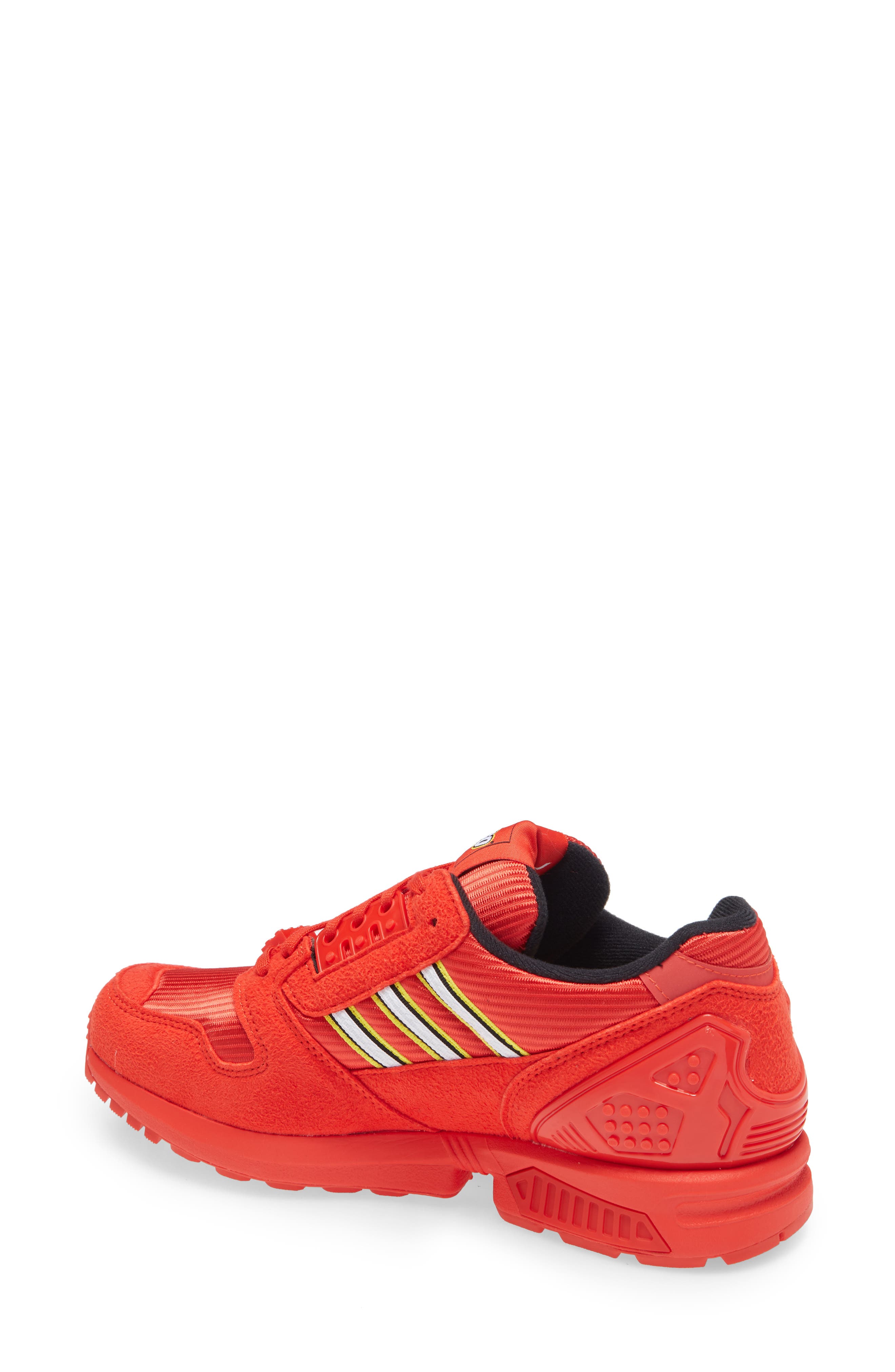 ZX 8000 x LEGO® Sneaker, Alternate, color, ACTIVE RED/ WHITE/ ACTIVE RED