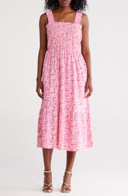 beachlunchlounge Elissa Print Sundress