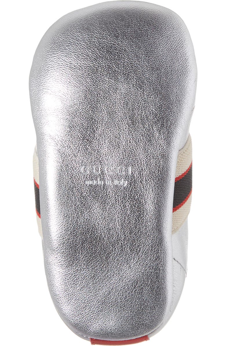 Gucci New Ace Logo Strap Sneaker, Alternate, color,