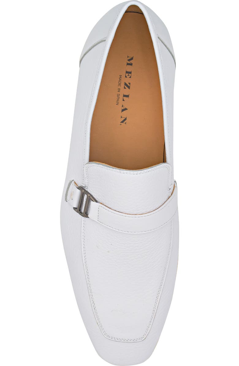 Mezlan Alarcon Apron Toe Loafer, Alternate, color, White