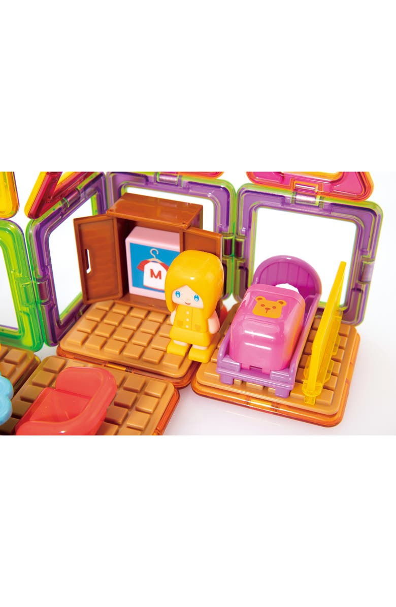 Magformers Maggy's House Magnetic Playset, Alternate, color,