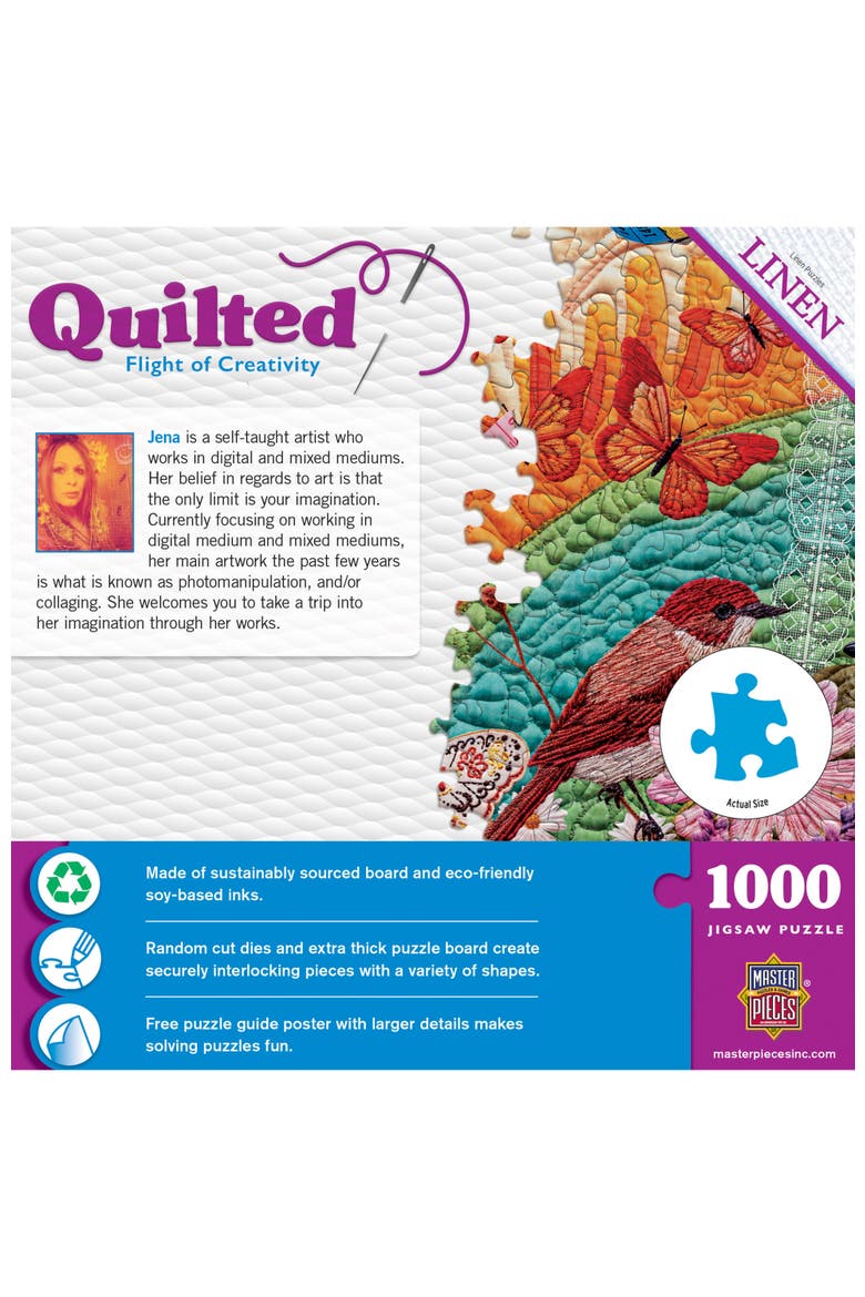 Flight of Creativity 1000 Piece Puzzle, Alternate, color, Multicolor