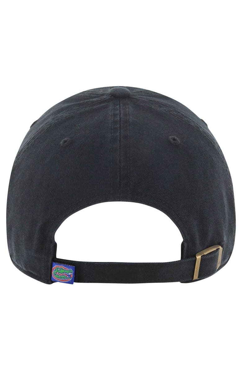 '47 Men's '47 Black Florida Gators Vintage Clean Up Adjustable Hat, Alternate, color,