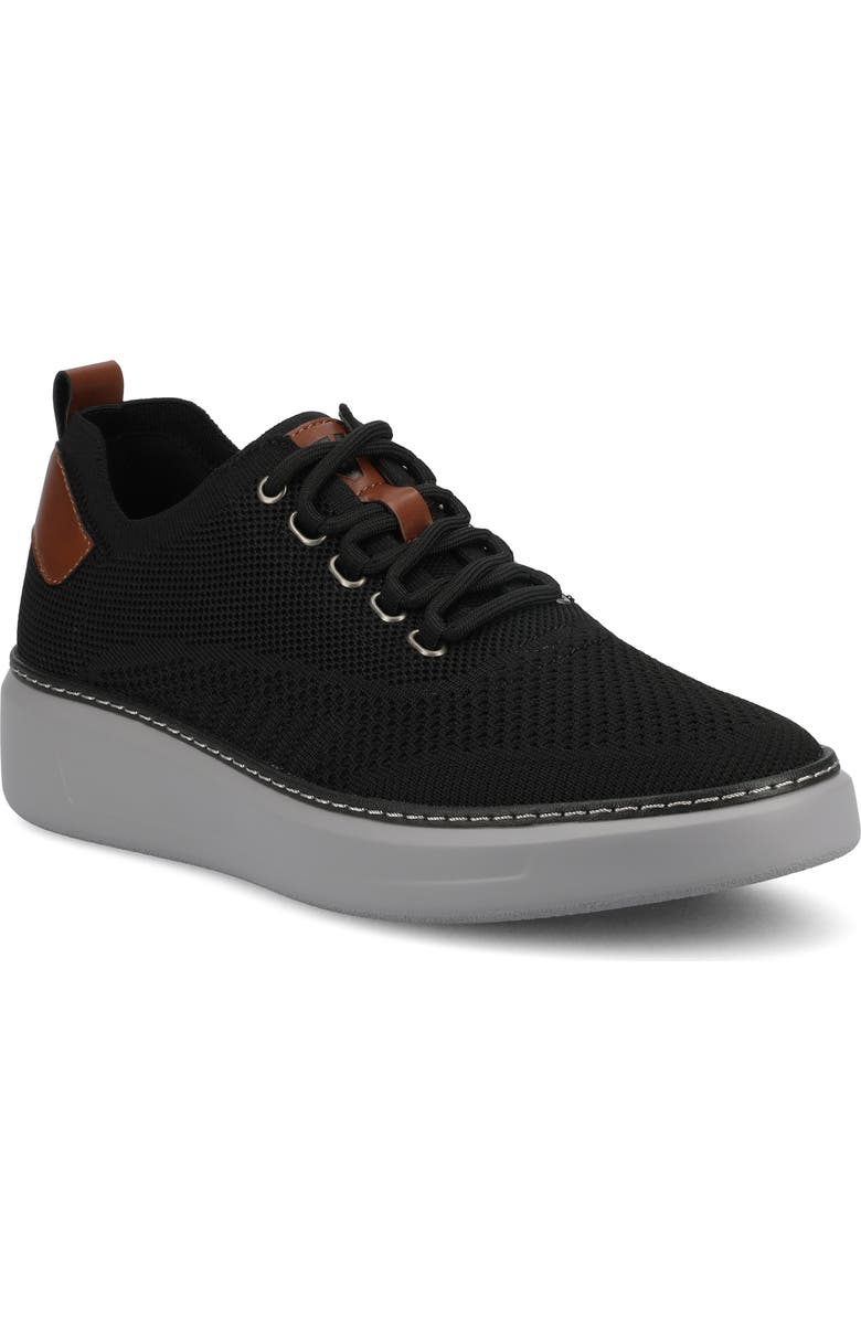 VANCE CO Norris Knit Sneaker, Main, color, Black
