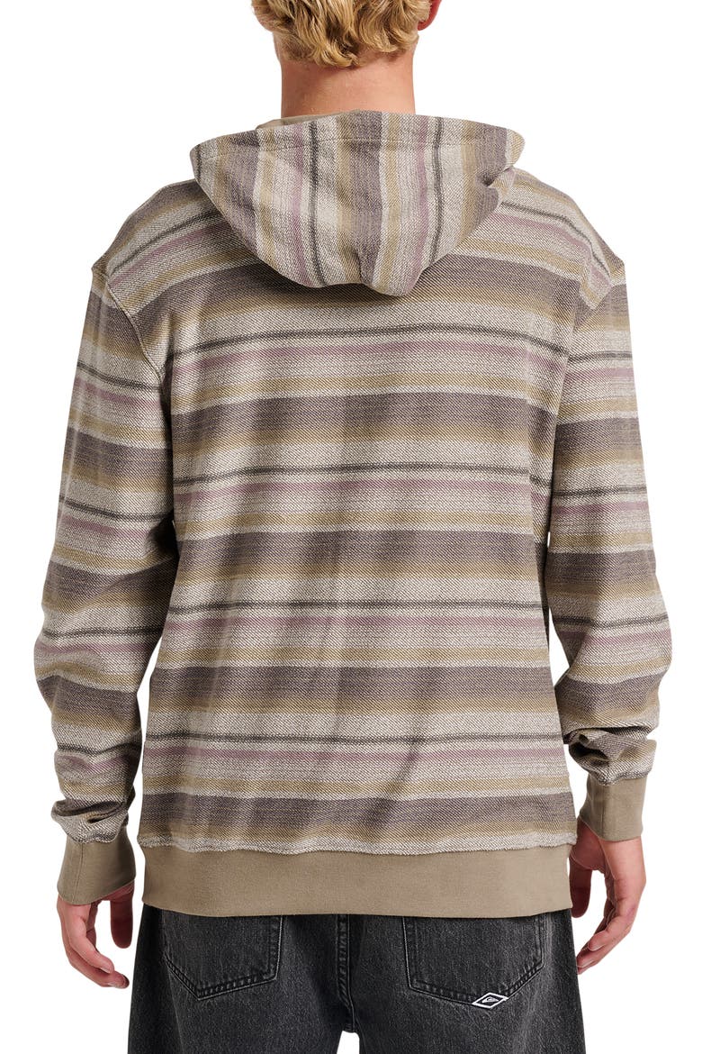 Great Otway Stripe Hoodie, Alternate, color, FALLEN ROCK