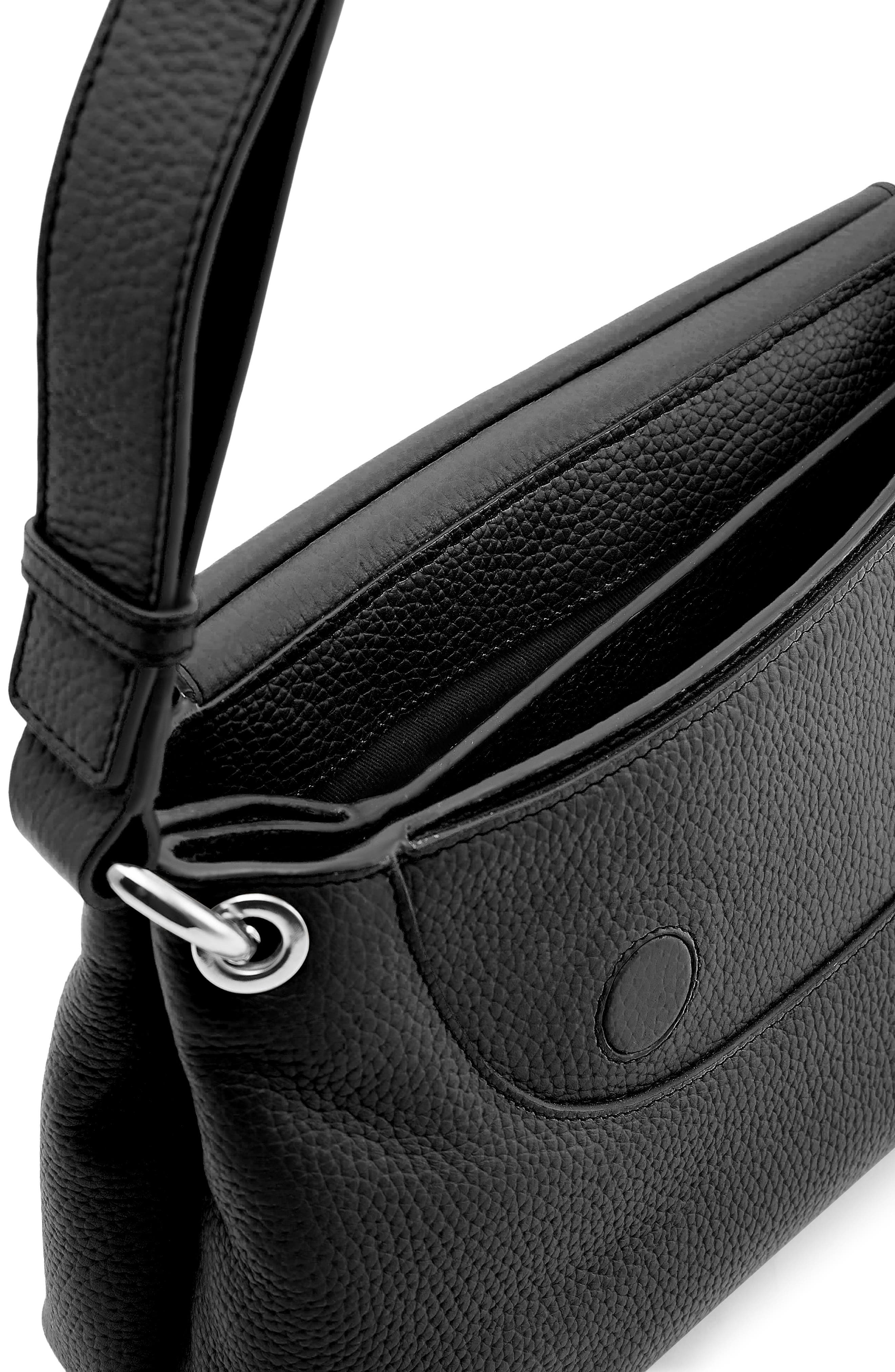 behno Medium Judith Crossbody Satchel, Alternate, color, Black