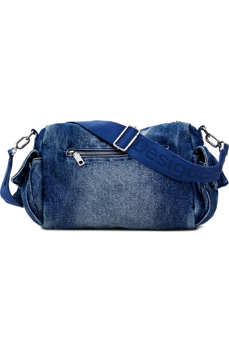 Desigual Denim Shoulder Bag, Alternate, color,