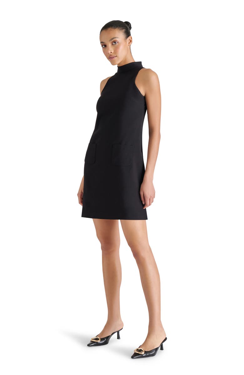 Steve Madden Percie Sleeveless Mock Neck Dress, Alternate, color, 