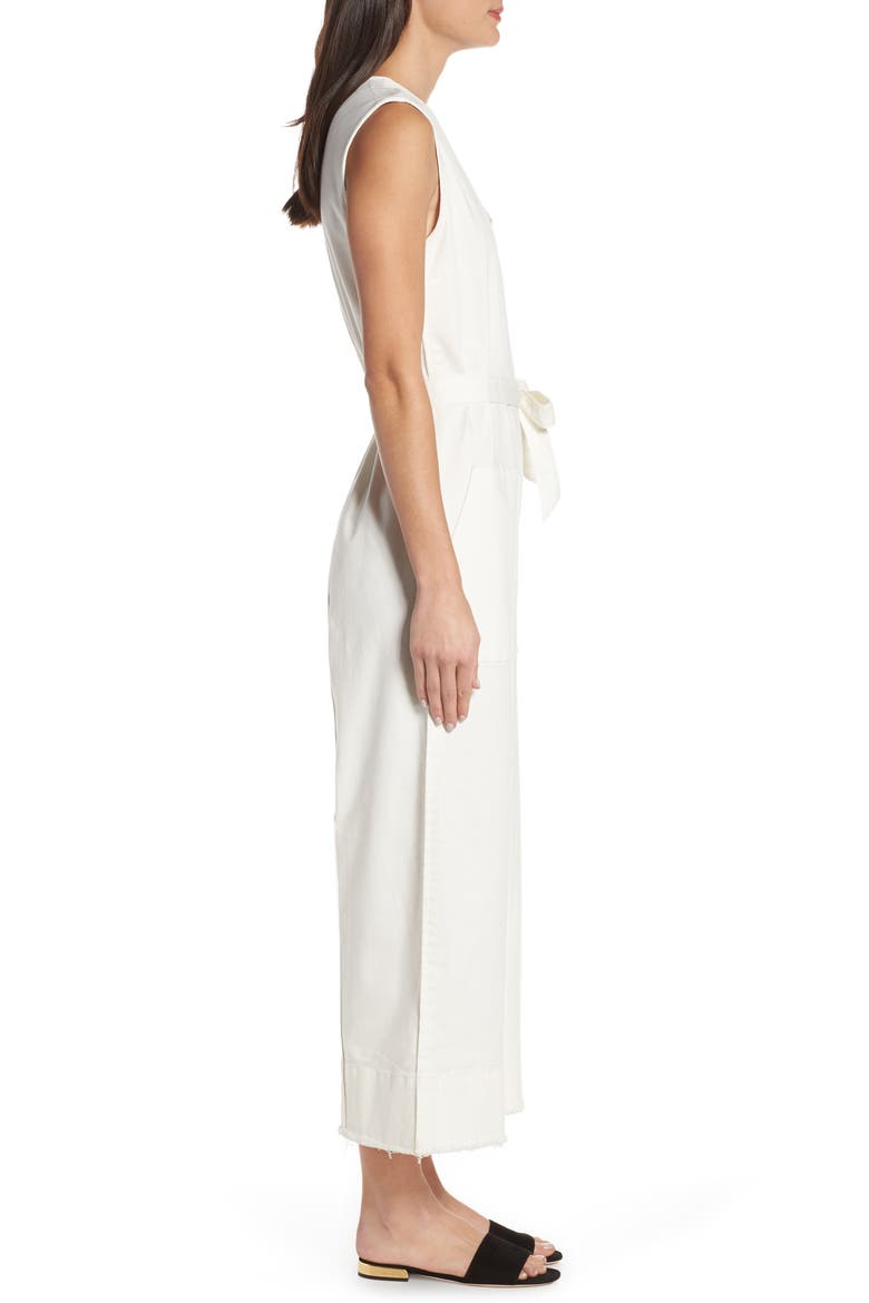 Presna Wide Leg Jumpsuit, Alternate, color, WHITE