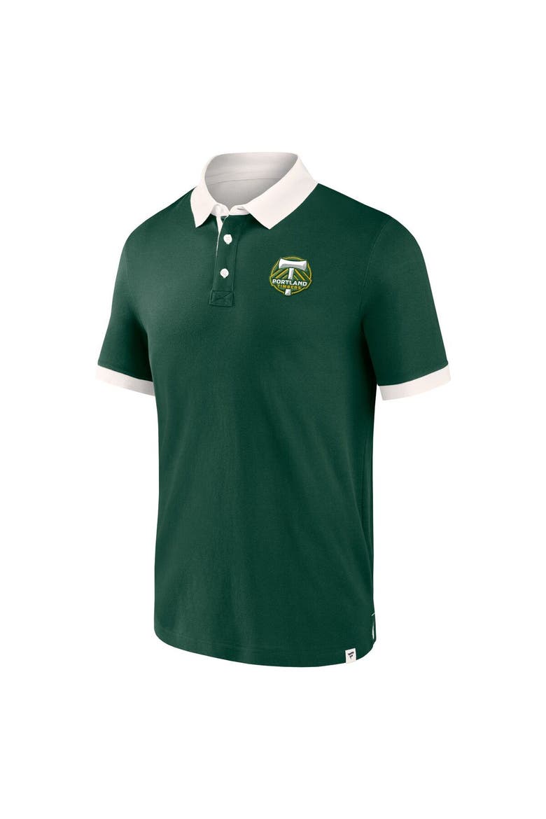 Men's Fanatics Branded Green Portland Timbers Second Period Polo Shirt, Alternate, color, Green
