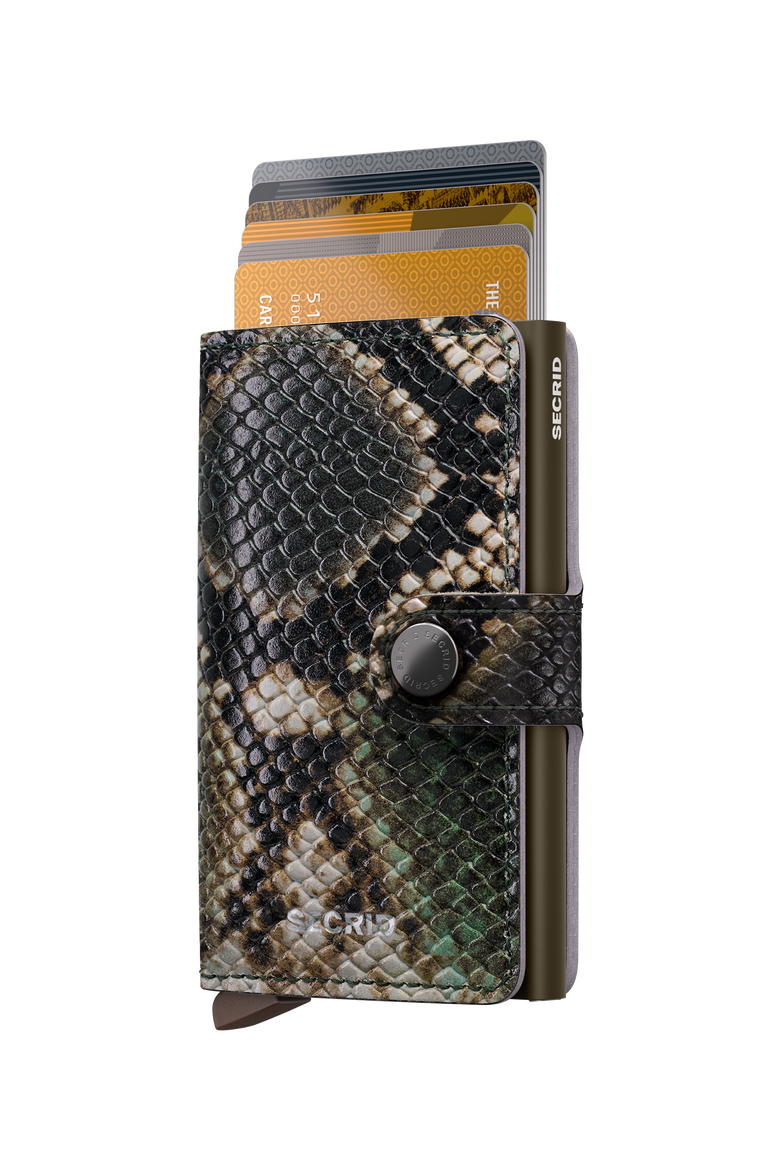 Miniwallet Serpent, Alternate, color, Green
