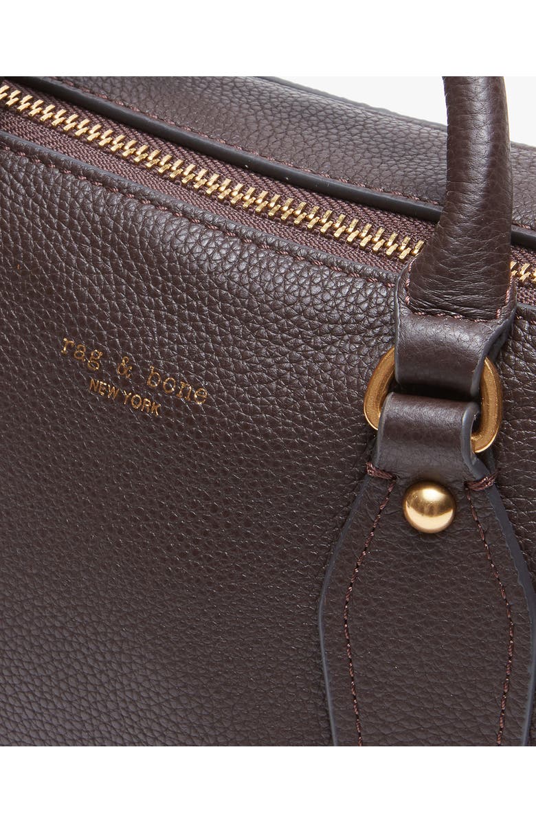 rag
bone Gramercy Small Satchel Bag, Alternate, color, Chocolate