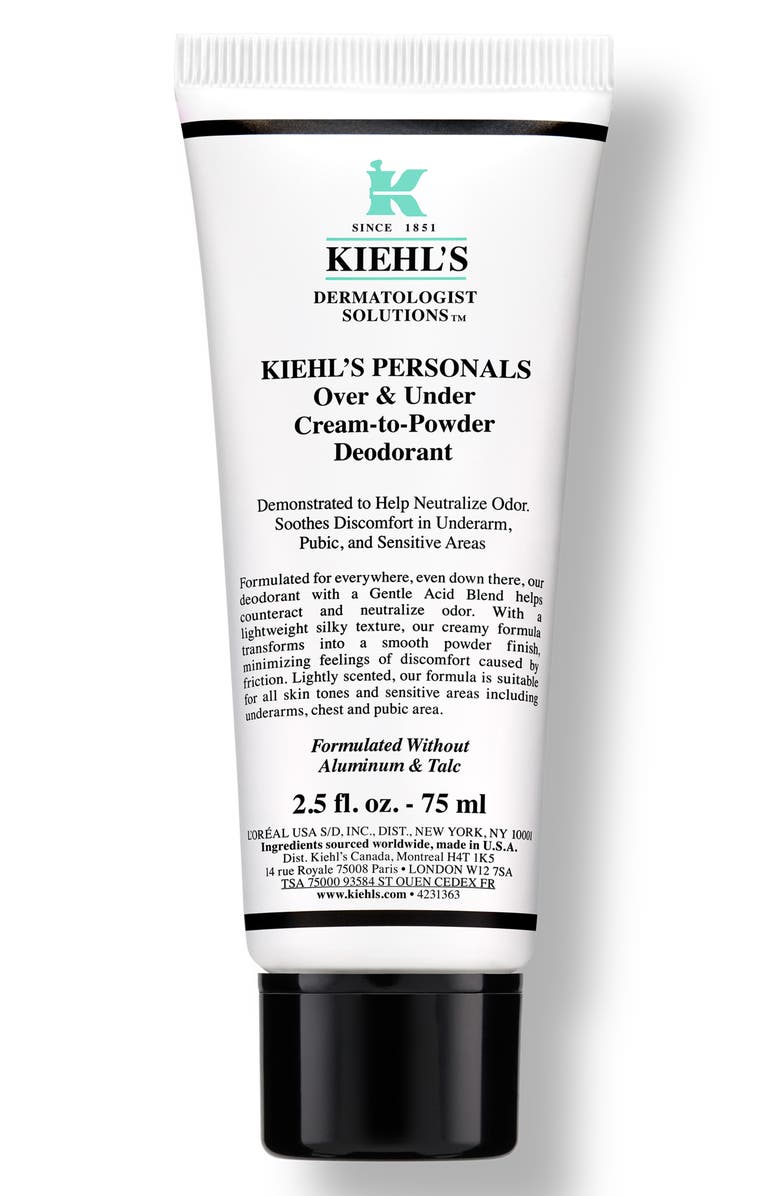 Kiehl's Since 1851 Over & Under Cream-to-Powder Deodorant, Main, color,