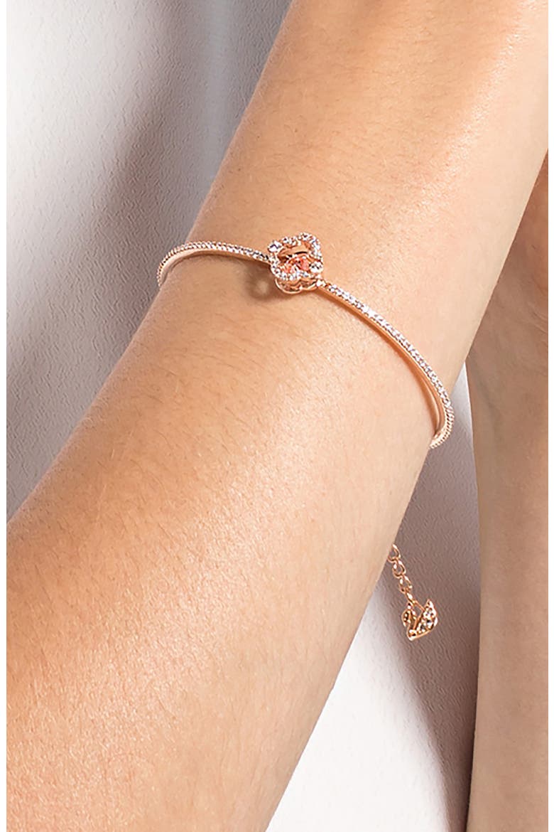 Una Dancing Crystal Bangle, Alternate, color, PINK