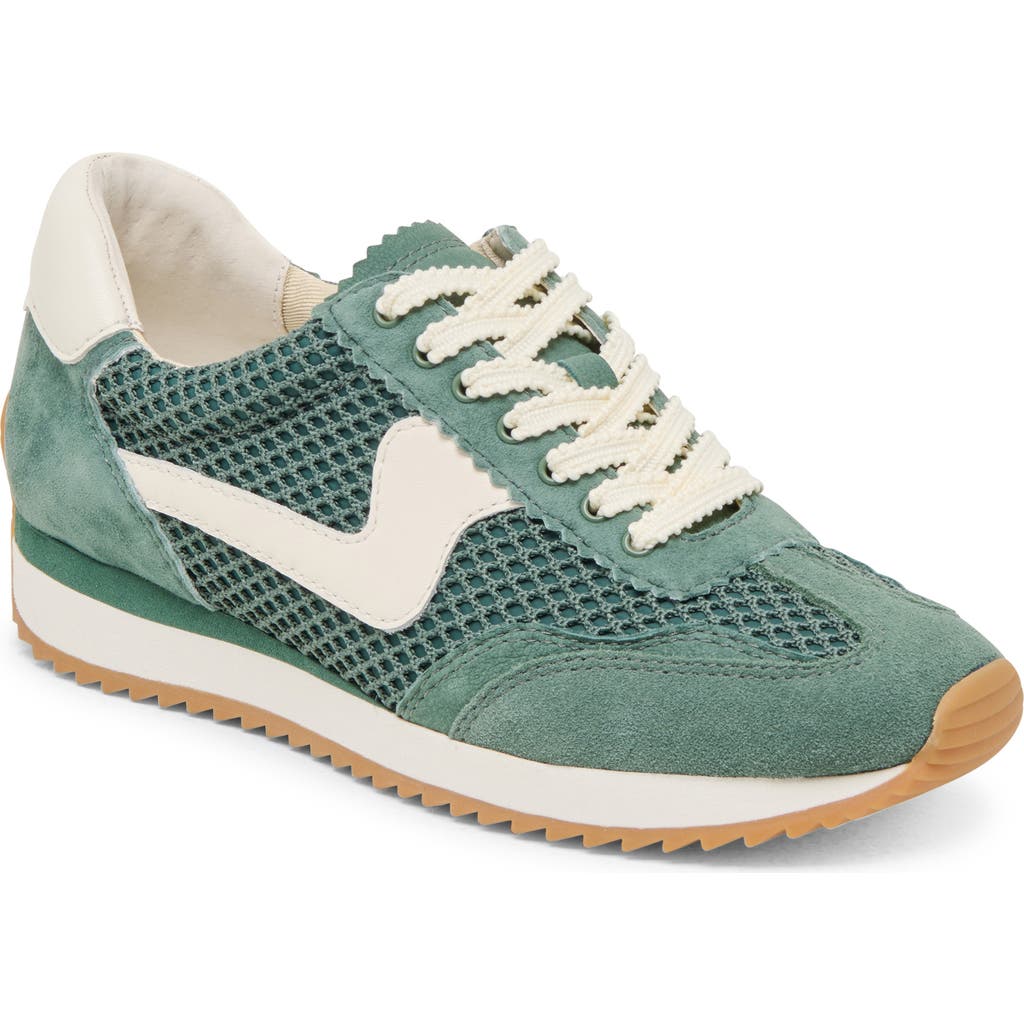 Dolce Vita B. Ntcd Mesh Sneakers Dk Green Woven Mesh In Green