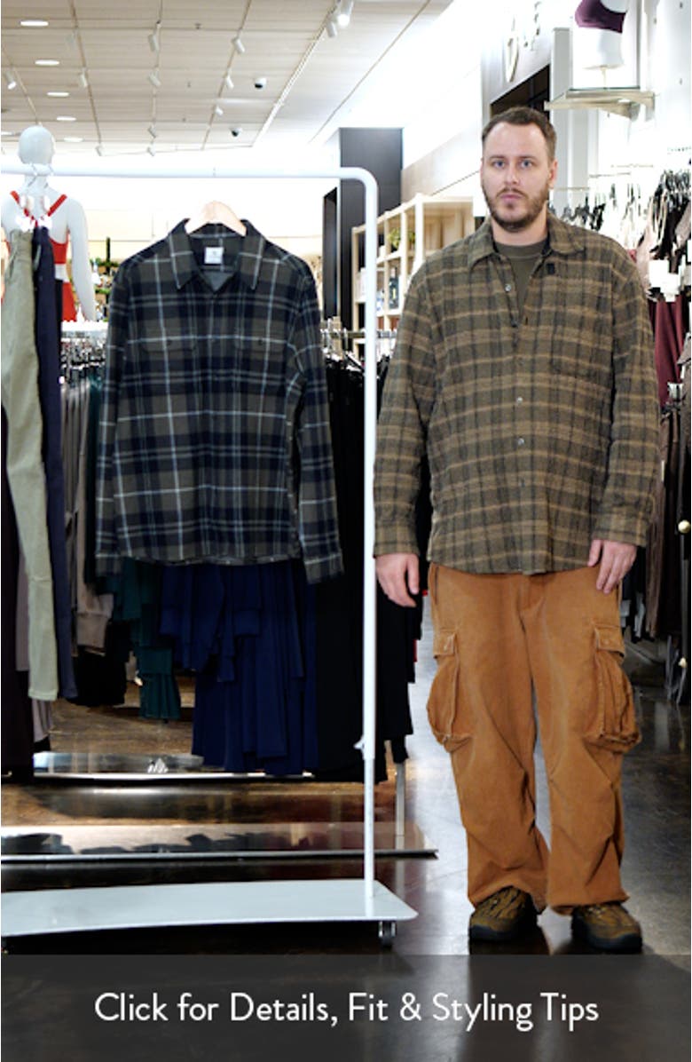 Generation Plaid Double Knit Button-Up Shirt, sales video thumbnail