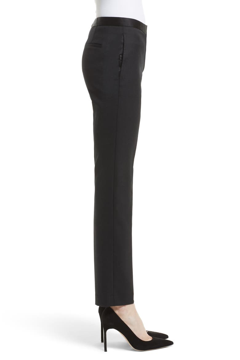 Tuxedo Suit Pants, Alternate, color, BLACK