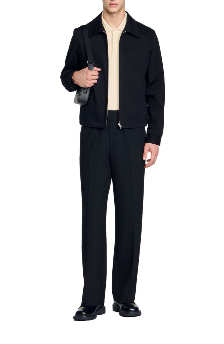 SANDRO Cotton jacket, Alternate, color,