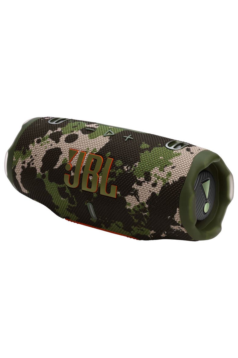 Charge 6 Waterproof Bluetooth Speaker, Alternate, color, Green Multicolor