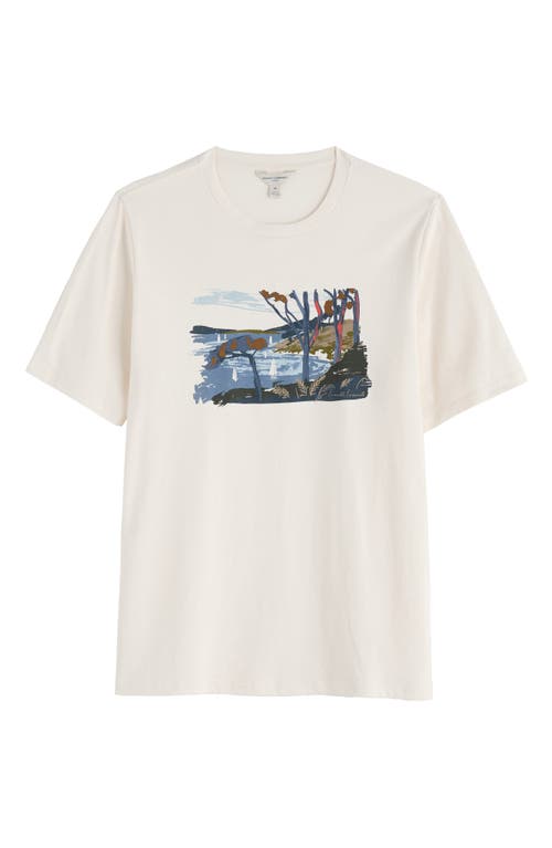 Seasalt Cornwall Midwatch Organic Cotton Graphic T-shirt In White