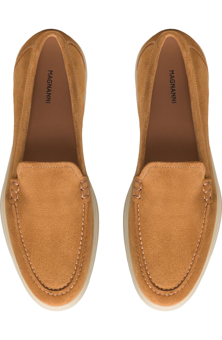 Magnanni Sophie Loafer, Alternate, color, Segale Suede