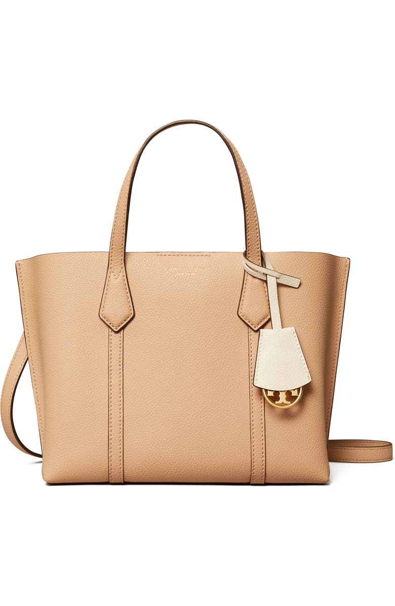 Tory Burch Small Perry Triple Compartment Leather Satchel, Main, color,