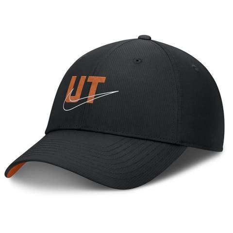 Men's Nike Black Texas Longhorns Club Prep Performance Adjustable Hat