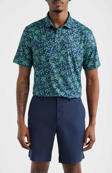 Ditsy Floral Tech Jersey Golf Polo