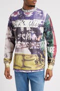 Billionaire Boys Club BB Motto Long Sleeve Mock Neck T-Shirt