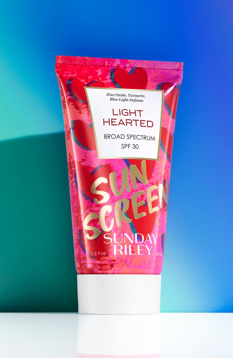 Sunday Riley Light Hearted Broad Spectrum SPF 30 Sunscreen, Alternate, color,