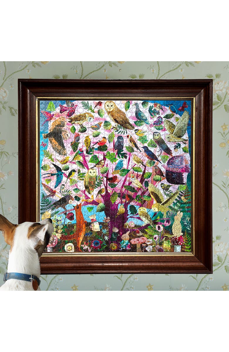 eeBoo Piece and Love Parliament Of Owls 1000 Piece Puzzle, Alternate, color, 