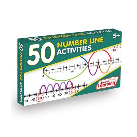 50 Number Line Activities Learning Set