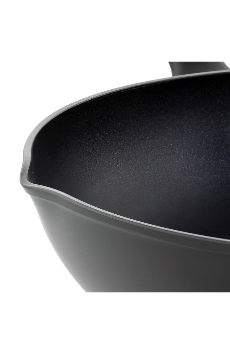 OSTER Kingsway 4.1 Quart Aluminum Nonstick Wok, Alternate, color, Black