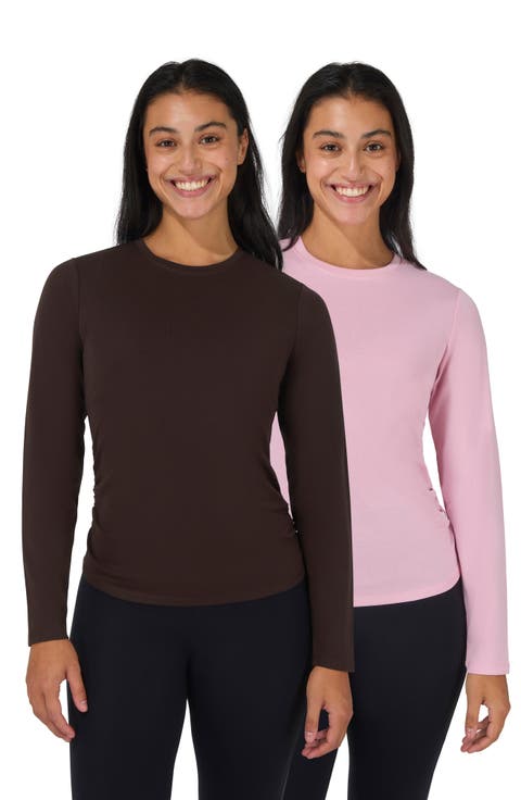 Assorted 2-Pack Baby Texture Rib Elodie T-Shirts