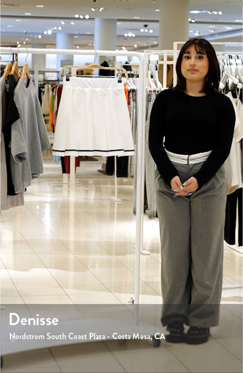 Clarendon Tipped Skort, sales video thumbnail