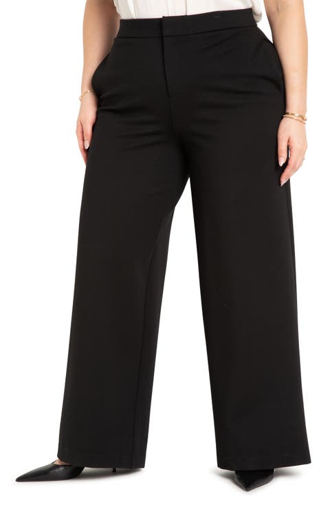 Ultimate Wide Leg Trousers (Plus Size)