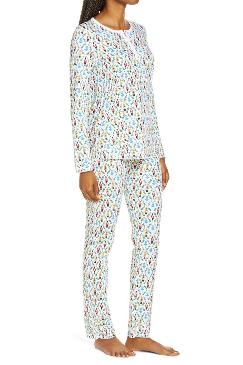Sugar Plum Pajamas, Alternate, color, WHITE