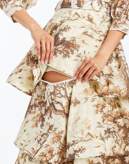 Mestiza New York Rhonda Convertible Midi Dress In Neutral