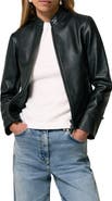Reiss Allie Leather Jacket