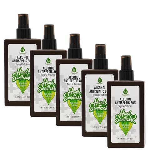 Moisturizing Hand Sanitizer 80% Alcohol (8oz)